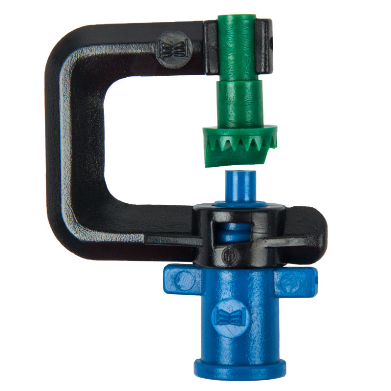 Micro Sprinkler Head 8 Stream 180° Green Spreader