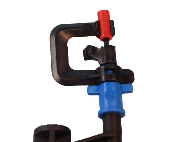 Complete Micro Sprinkler - 360° Black Rotator