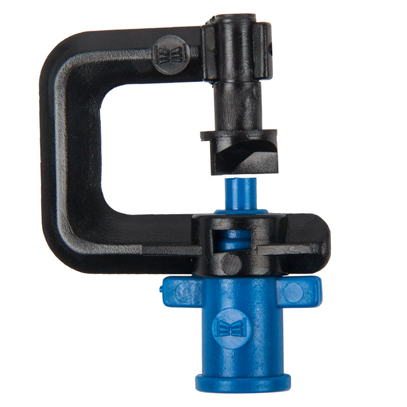 Micro Sprinkler Head - 90° Black Mister Spreader