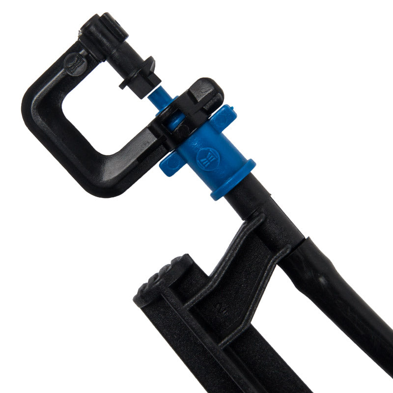 Complete Micro Sprinkler - 90° Black Mister Spreader